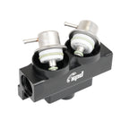 Regulador de presión de combustible SPD V4 E85 Negro (4bar)