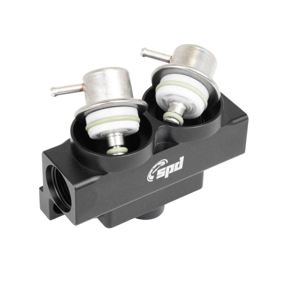 Regulador de presión de combustible SPD V4 E85 Negro (4bar)
