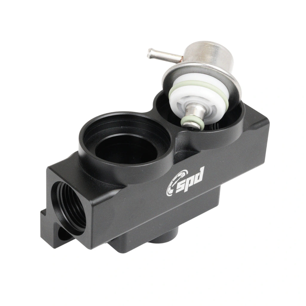 Regulador de presión de combustible SPD V4 E85 Negro (4bar)