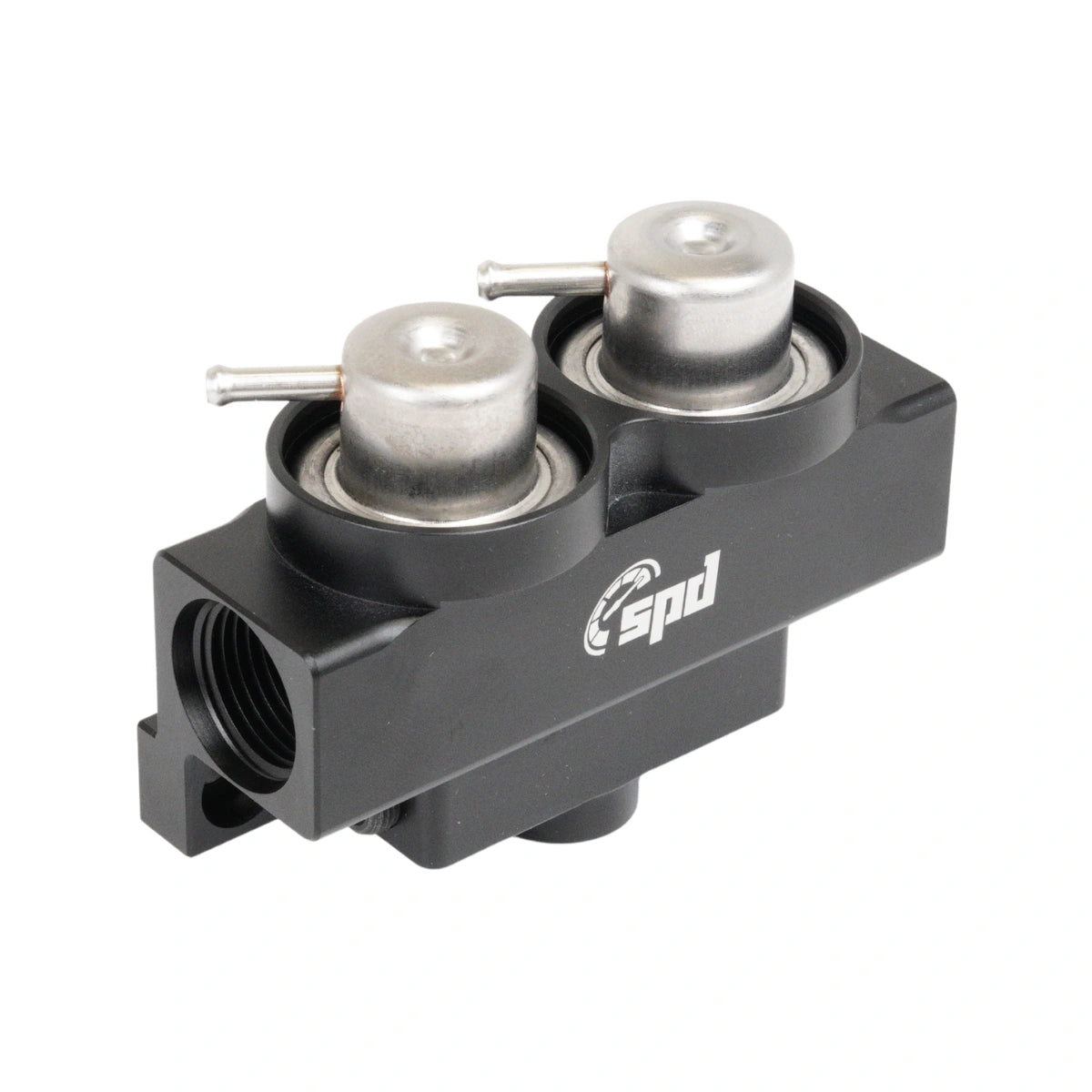 Regulador de presión de combustible SPD V4 E85 Negro (4bar)