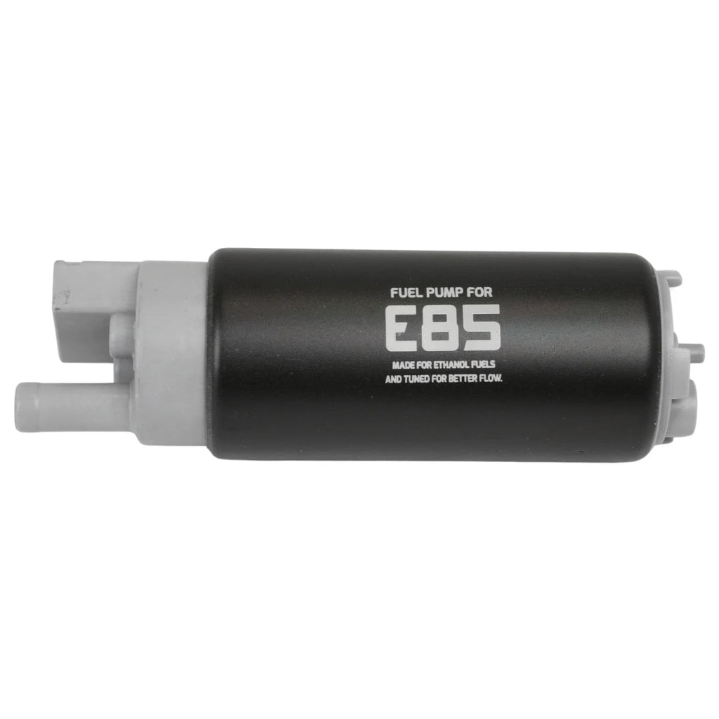 Bomba de combustible SPD de 340 L/h, color negro, para E85. (Inline-inlet)