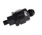 Válvula de retención SPD V2 Flujo completo AN6 - AN8 NEGRO