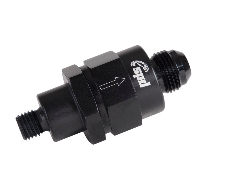 Válvula de retención SPD V2 Flujo completo AN6 - AN8 NEGRO