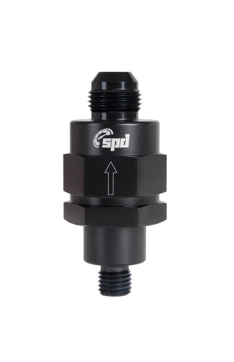 Válvula de retención SPD V2 Flujo completo AN6 - AN8 NEGRO
