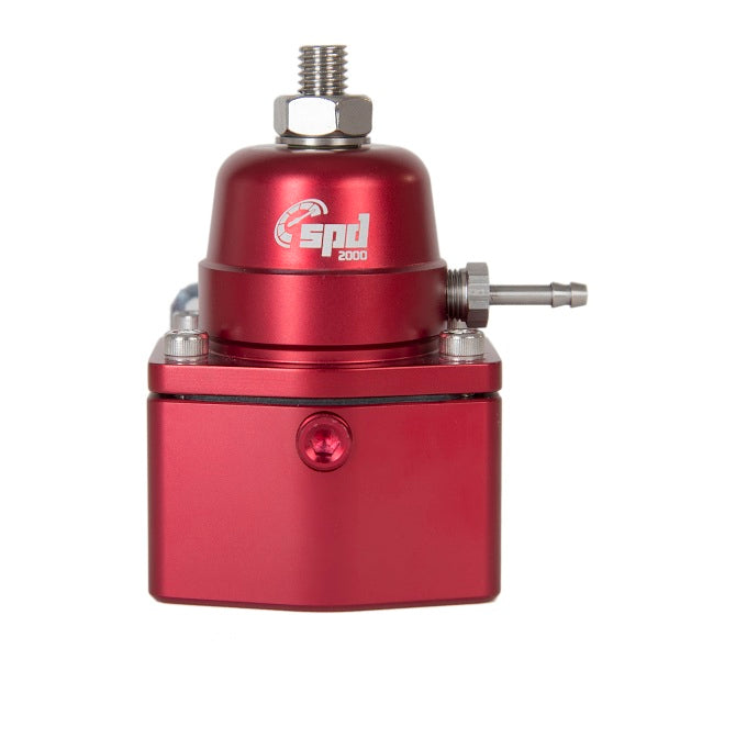 Regulador de presión de combustible SPD V3 E85 rojo