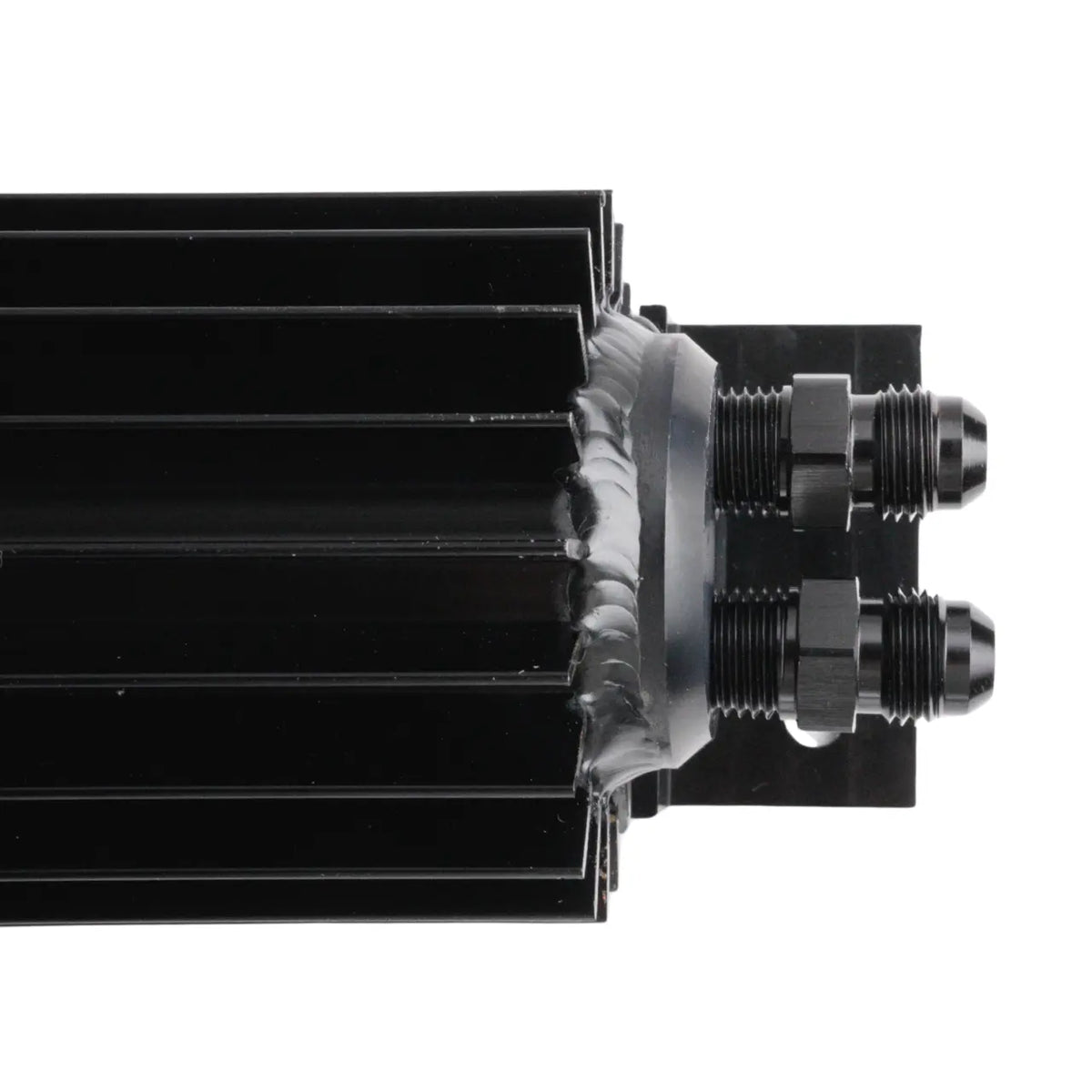 Enfriador de combustible Negro 1/4" NPT 36.5cm (2 filas)