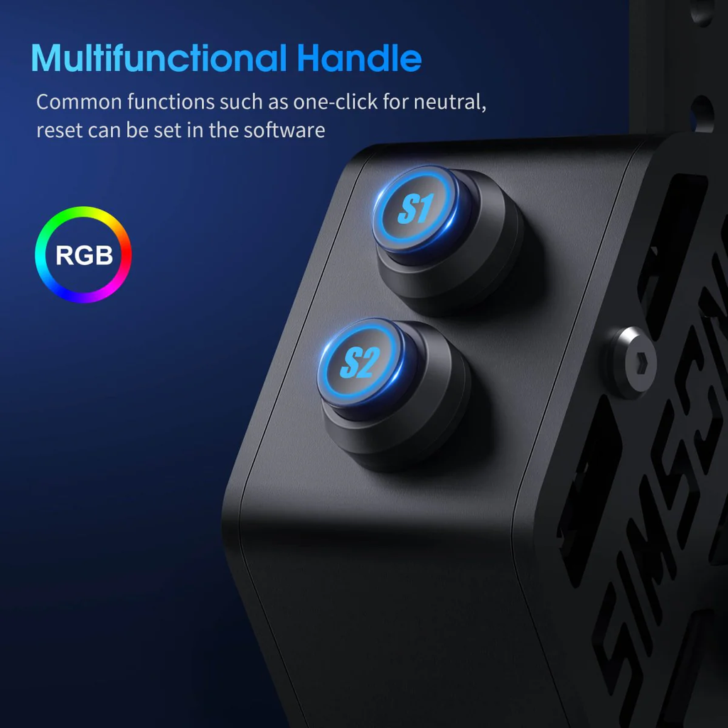 SIMSONN SQ Pro Short Shifter secuencial RGB para simulador Simracing