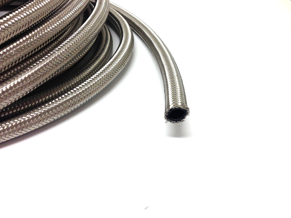 Manguera trenzada de acero AN8