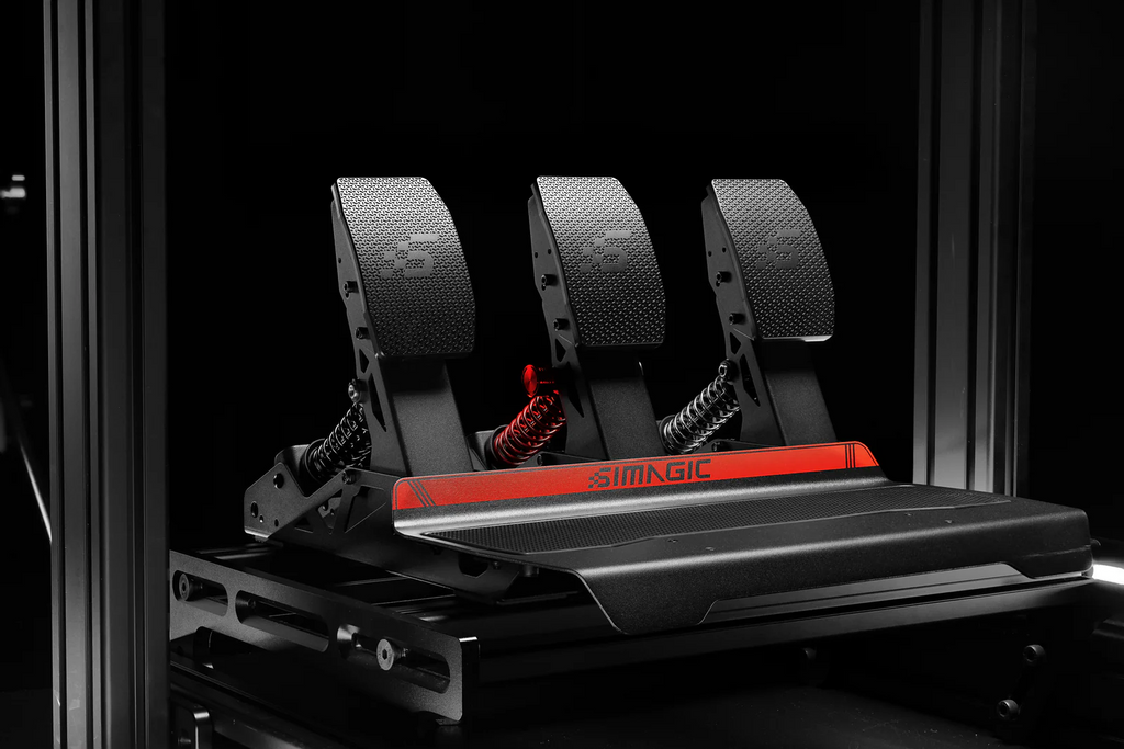 Pedalera SIMAGIC P700 con simulador de embrague para Simracing