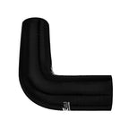 90° 11mm black silicone elbow