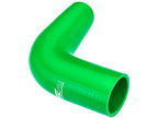 Codo de silicona 90° 30 mm verde