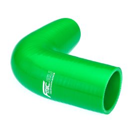Silicone elbow 90' 102mm Green