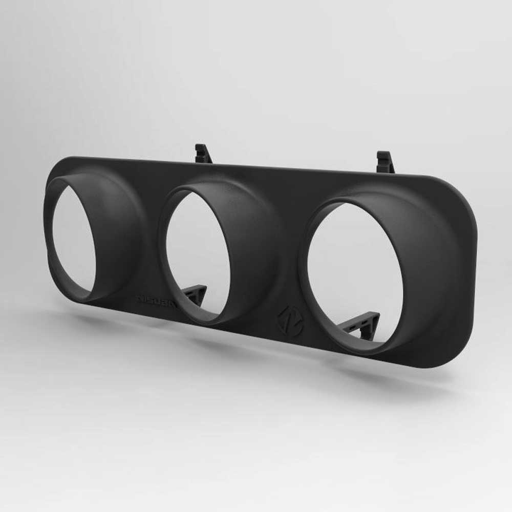 Nissan s13 gauge holder super angle – 3 gauges