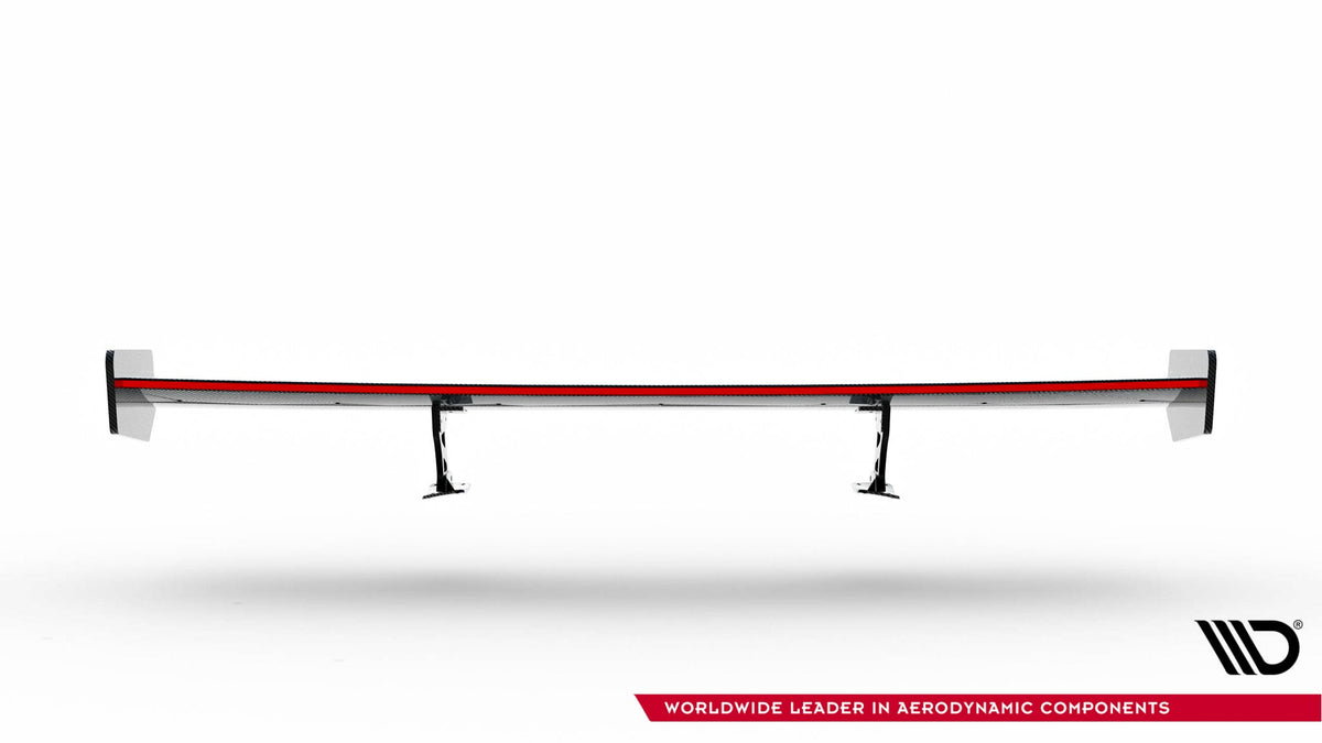 Alerón de carbono con soportes externos + LED para Toyota Supra Mk5