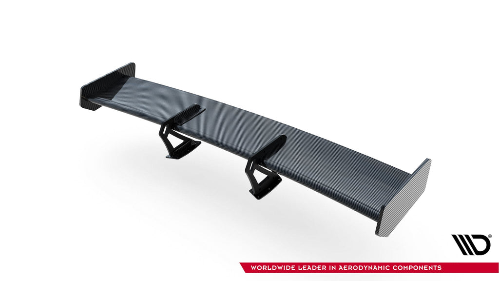 Alerón de carbono con soportes cuello de cisne para Toyota Supra Mk5