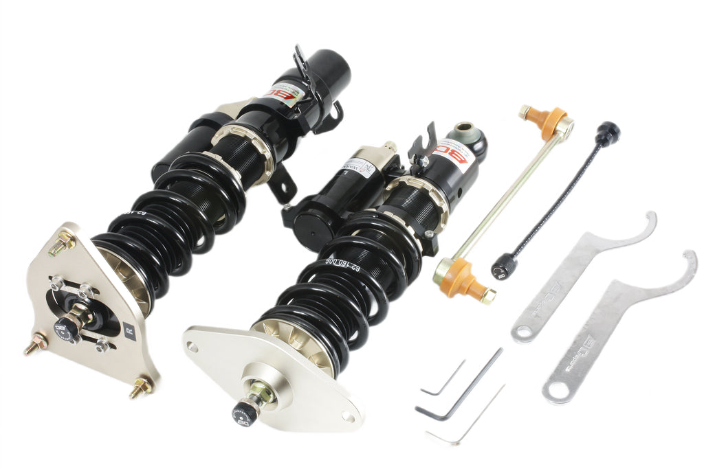 Coilovers BC Racing T-01-ER para Mini Cooper RE16/RE32/R53 2002-2006 (Puede ser necesario espaciador BR/ER)