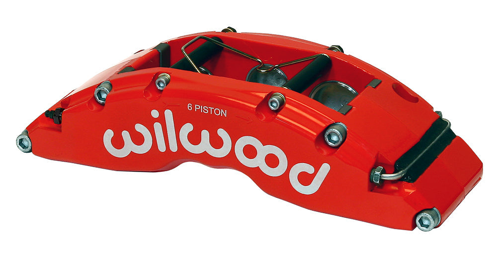 Pinza de freno trasera izquierda Wilwood 120-14318 TC6 Radial Mount 6 pistones