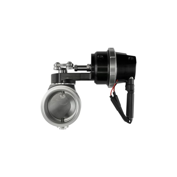 BoostGate50 7PSI Compressed Gas Dump Valve Black with Integrated Solenoids Turbosmart TS-0265-1252