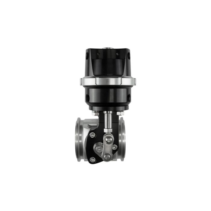 BoostGate50 7PSI Compressed Gas Dump Valve Black with Integrated Solenoids Turbosmart TS-0265-1252