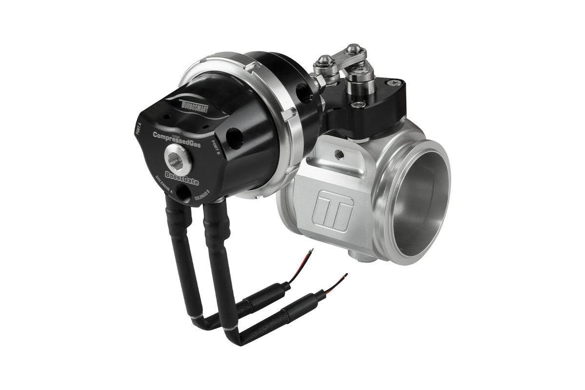 Compressed Gas BoostGate50 7PSI negro con solenoides integrados Turbosmart TS-0265-1252