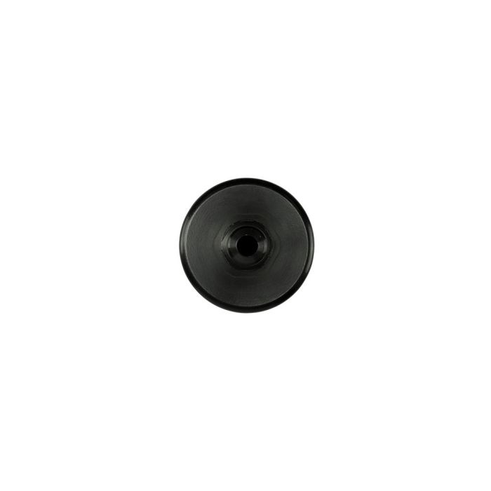 Filtro de combustible en línea Turbosmart 6AN de 10 µm, color negro.