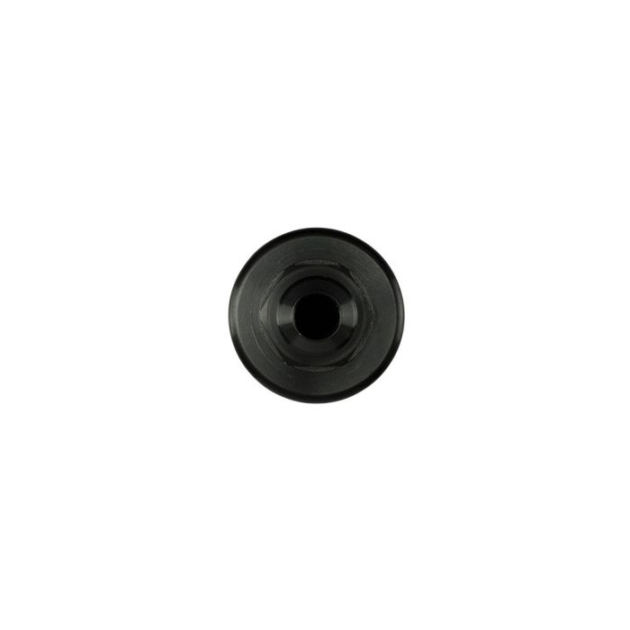 Filtro de combustible en línea Turbosmart 10AN de 10 µm, color negro.