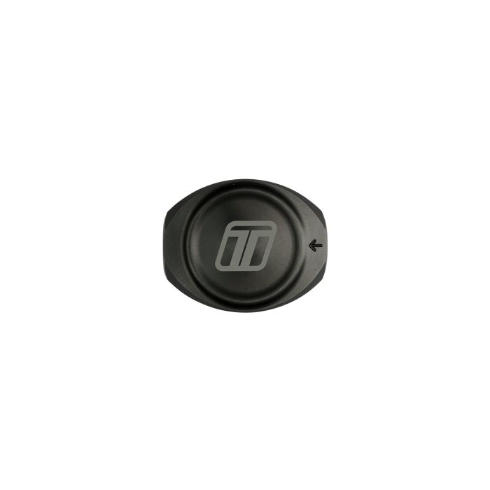 Filtro de combustible Turbosmart 10AN de 10 µm, color negro.