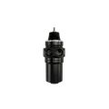 Filtro regulador de presión de combustible FPRF8 negro Turbosmart