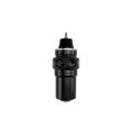 Filtro regulador de presión de combustible FPRF10 negro Turbosmart