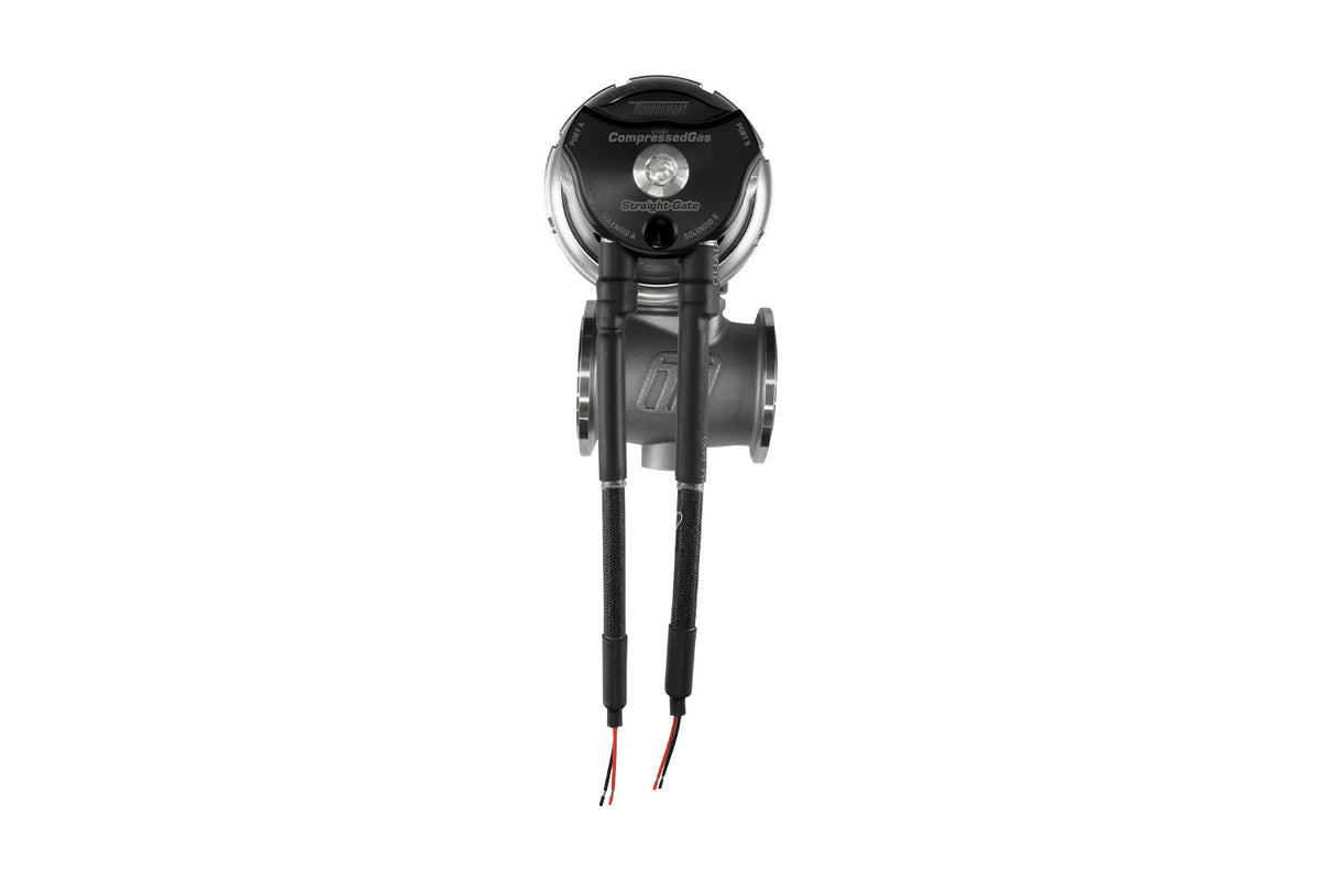 Compressed Gas StraightGate40 con solenoides integrados 7PSI negro Turbosmart TS-0563-1252