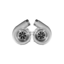Mirror Twin Turbocharger Turbosmart TS-1 6262B V-Band 0.82AR Oil Cooled Turbos