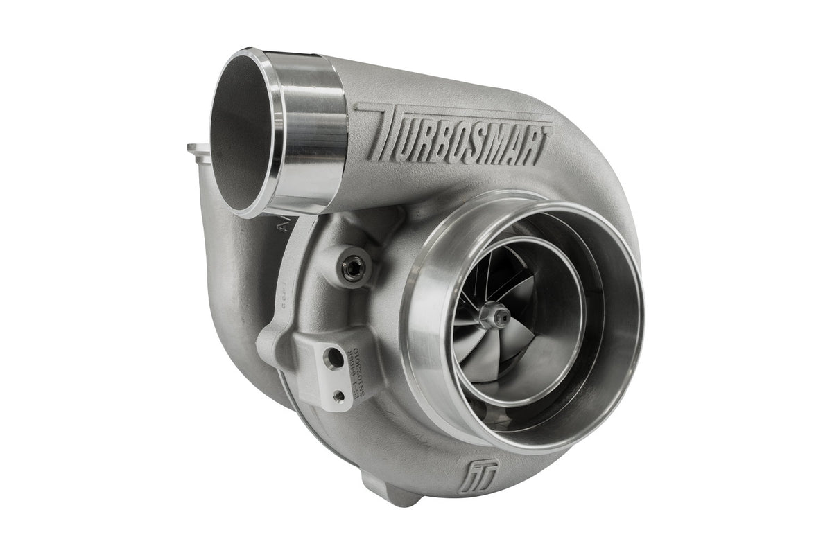 Turbo de alto rendimiento TS-1 Turbosmart 6466 V-Band 0.82AR con wastegate externa y rotación invertida
