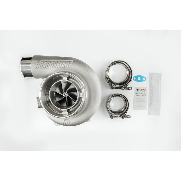 TS-1 Performance Turbosmart 6466 V-Band 1.07AR Turbocharger with External Wastegate and Reverse Rotation.