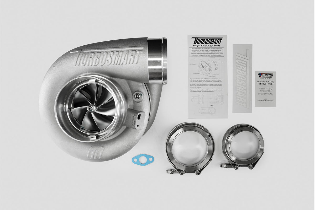 Turbo TS-1 Performance Turbosmart 8280 V-Band 1.24AR con wastegate externa