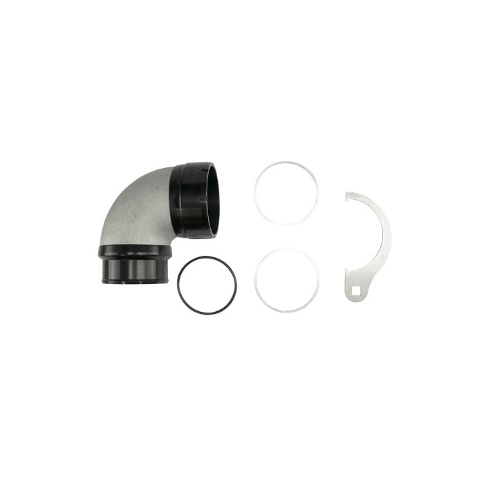 Adaptador LockSleeve Turbo Salida del compresor de 2,50″ a codo de 90° para manguera de 2,50″ Turbosmart