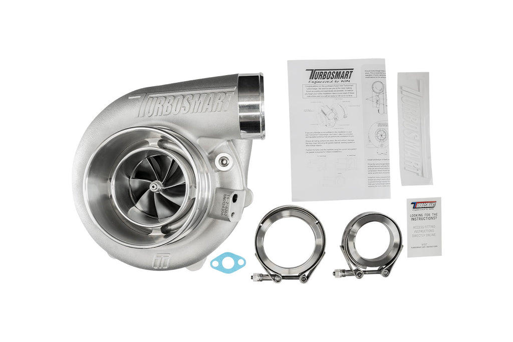 Turbo de alto rendimiento TS-2 Turbosmart refrigerado por agua 6262 V-Band 0.82AR con wastegate externa