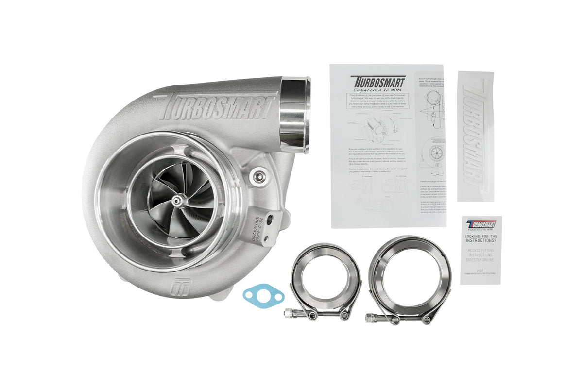 Turbo de alto rendimiento TS-2 Turbosmart refrigerado por agua 6466 V-Band 1.07AR con wastegate externa