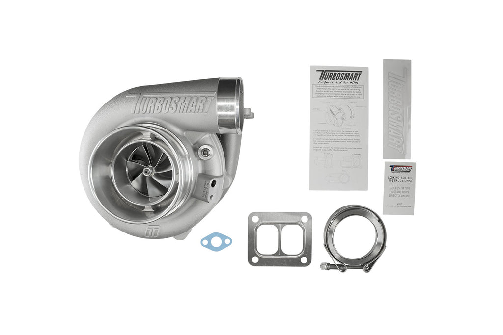 Turbo TS-2 Performance Turbosmart refrigerado por agua 6870 Kompact T4 Divided 1.00AR con wastegate externa