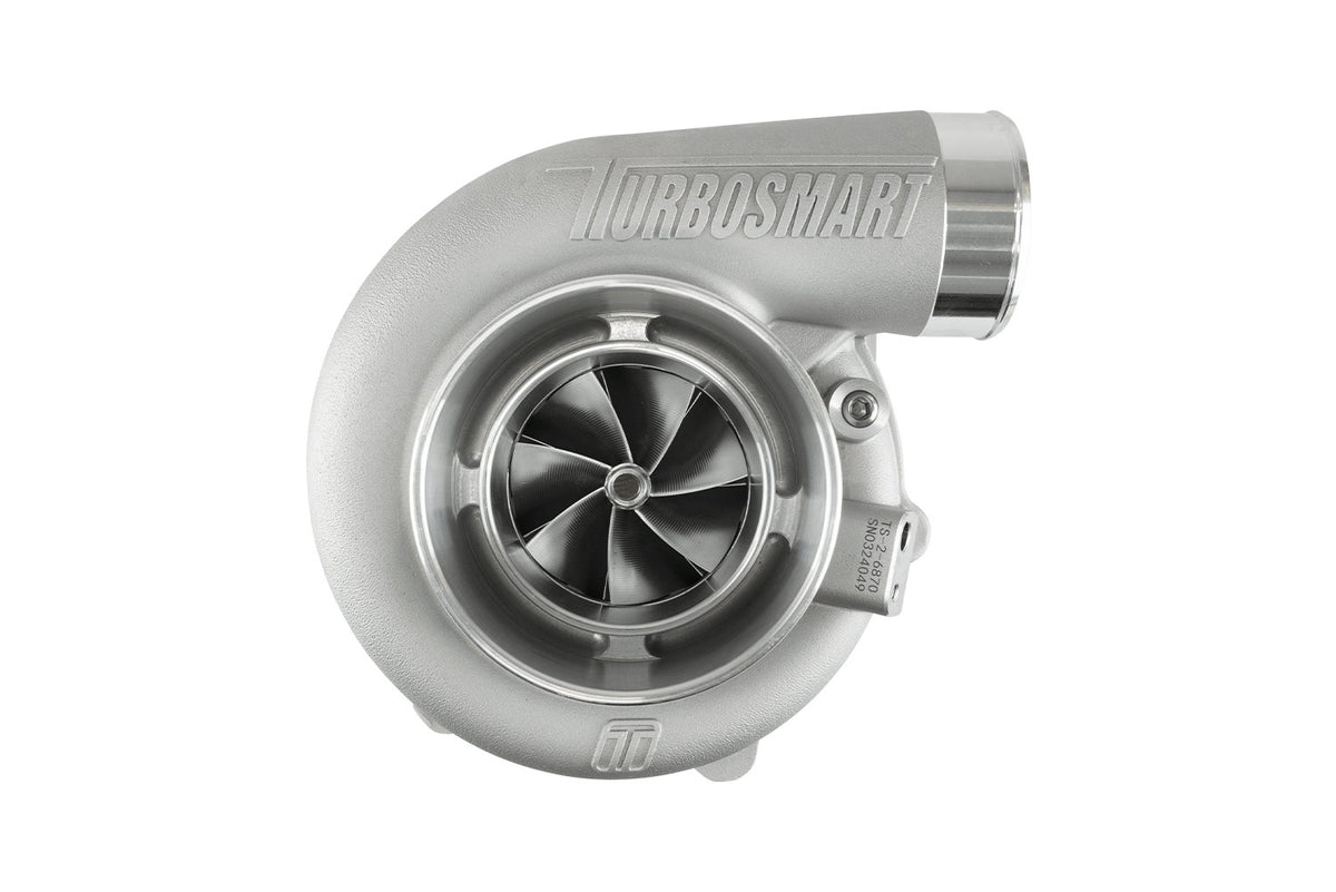 Turbocompresor TS-2 Turbosmart refrigerado por agua 6870 Kompact V-Band 1,07AR con wastegate externa
