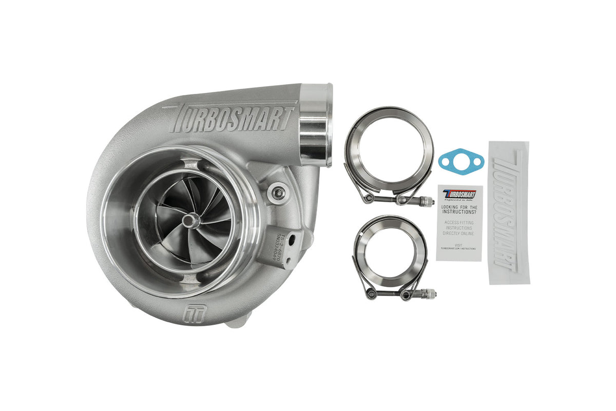 Turbocompresor TS-2 Turbosmart refrigerado por agua 6870 Kompact V-Band 1,07AR con wastegate externa