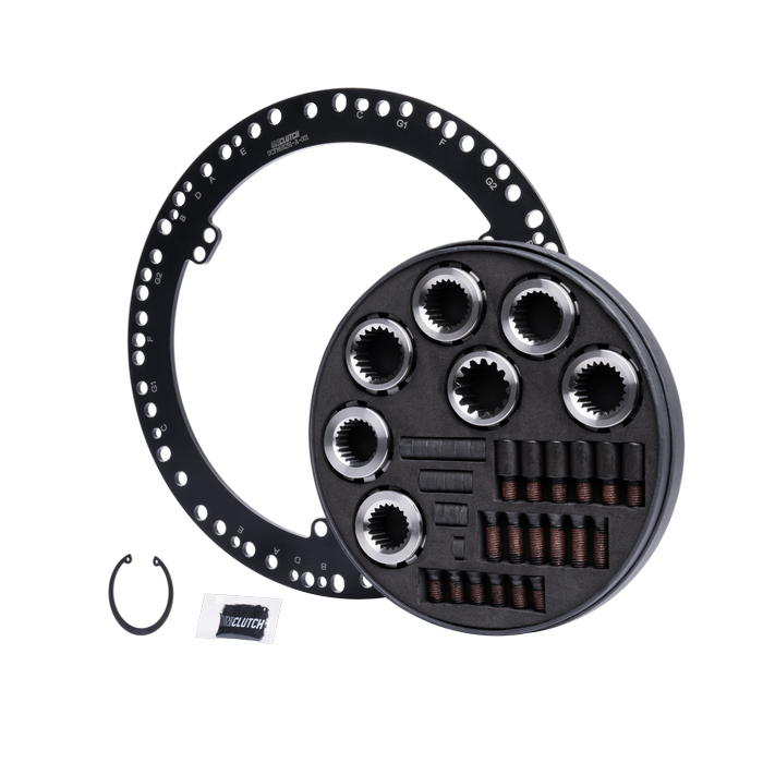 UniClutch Track Twin Disc Clutch with Flywheel for Mitsubishi Lancer EVO 5-9 4G63 4G63T