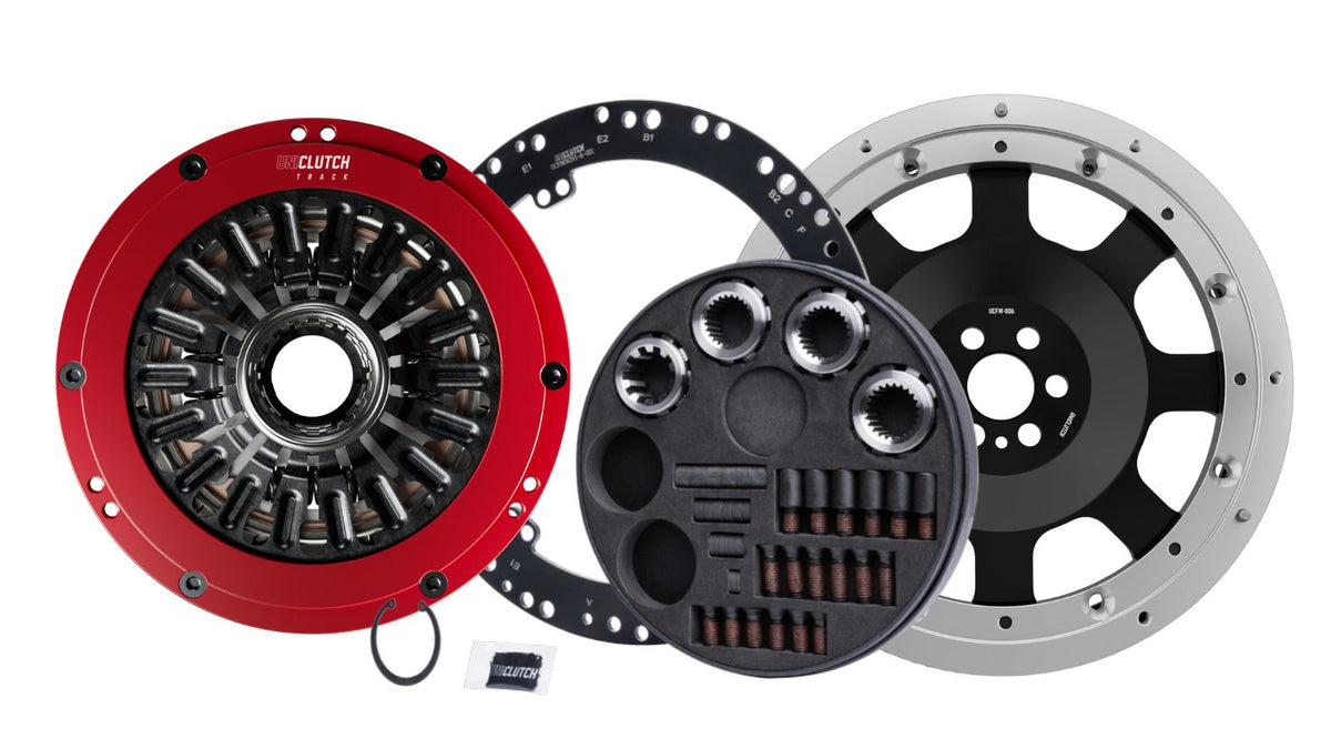 Embrague bidisco UniClutch Track con volante motor para Nissan Skyline R34 GTR RB26DETT