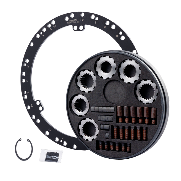 Embrague bidisco UniClutch Track para Volkswagen VW Golf V VI GTD diésel 1.9 2.0 TDI – otra vista