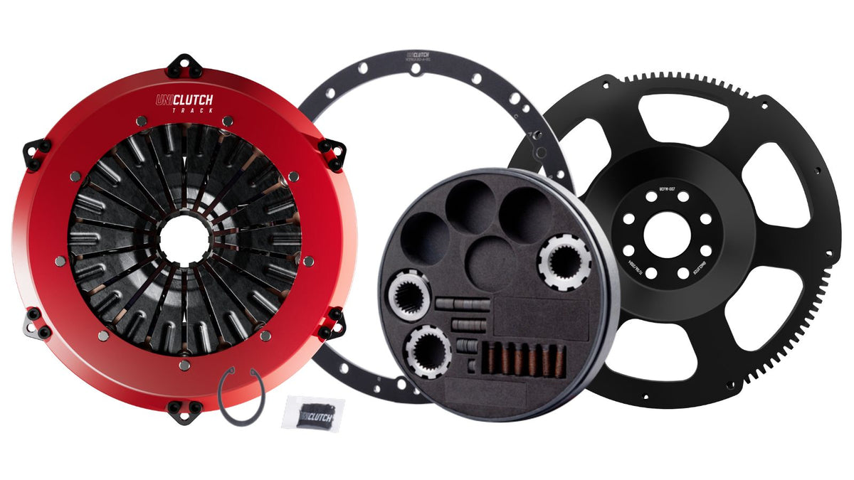 Embrague bidisco UniClutch Track con volante motor para Toyota 1JZ GTE - Chaser Soarer Verossa Supra Mark II Cresta 2.5 Turbo
