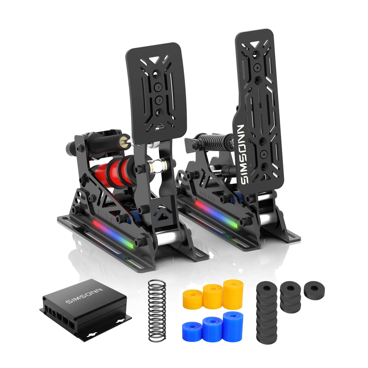 Pedalbox Pro X Ultra Sim Pedal RGB SIMSONN Simulador Simracing
