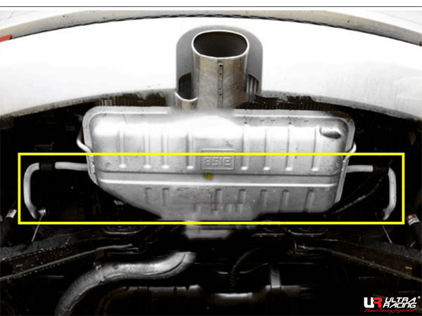 Barra estabilizadora trasera 19 mm Ultra Racing para Proton Satria Neo (BS) 1.3 2WD 06-15