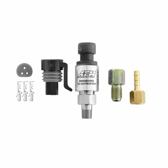 Kit de sensor MAP AEM 30-2130-15 15 PSIa 1 Bar acero inoxidable