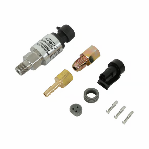 Kit de sensor MAP AEM 30-2130-30 de 2 Bar en acero inoxidable