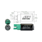 AEM High Flow E85 Fuel Pump AEM 50-1220