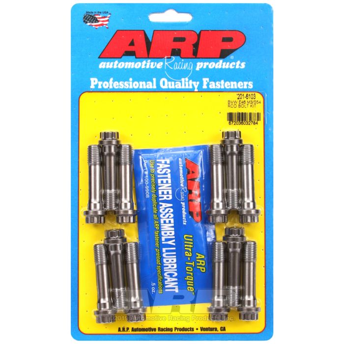 ARP Connecting Rod Bolts, BMW E46 M3 3.2L S54 / 01-02 MZ3 / 06-08 MZ4 (M11 X 47mm) ARP 201-6103